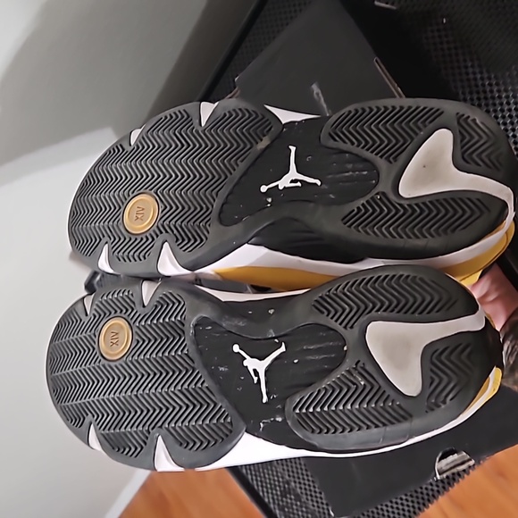 Air jordan 14 retro size 9 light ginger - Picture 3 of 4